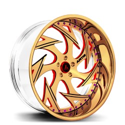 Artis Forged custom built wheel Atomic 