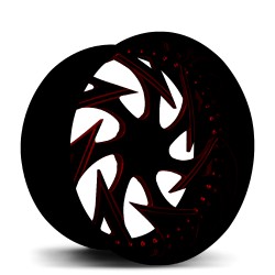 Artis Forged custom built wheel Atomic 
