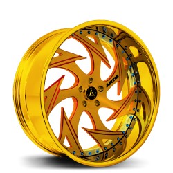 Artis Forged custom built wheel Atomic 
