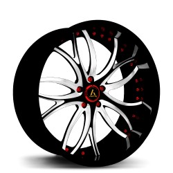 Artis Forged custom built wheel Biscayne 