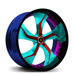 Artis Forged custom built wheel Bully 