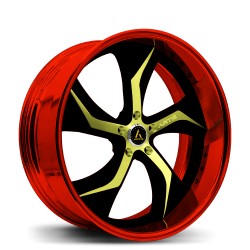 Artis Forged custom built wheel Bully 