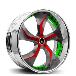 Artis Forged custom built wheel Bully 