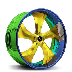 Artis Forged custom built wheel Bully 
