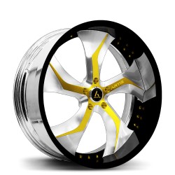 Artis Forged custom built wheel Bully 