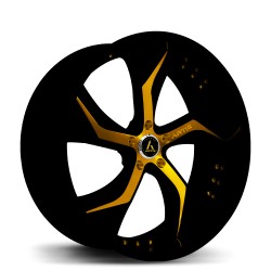 Artis Forged custom built wheel Bully 