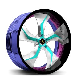 Artis Forged custom built wheel Bully 