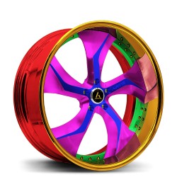 Artis Forged custom built wheel Bully 