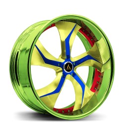 Artis Forged custom built wheel Bully 