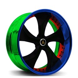 Artis Forged custom built wheel Bully 
