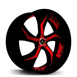 Artis Forged custom built wheel Bully 