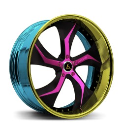 Artis Forged custom built wheel Bully 