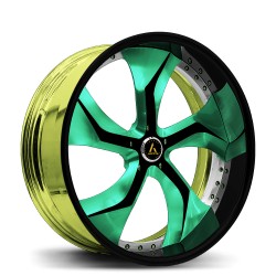 Artis Forged custom built wheel Bully 