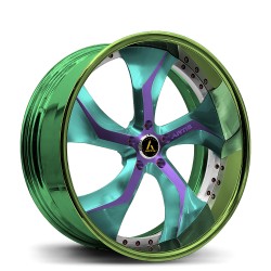 Artis Forged custom built wheel Bully 