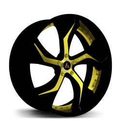 Artis Forged custom built wheel Bully 