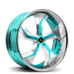 Artis Forged custom built wheel Bully 