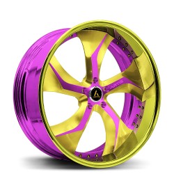 Artis Forged custom built wheel Bully 