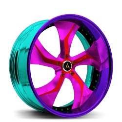 Artis Forged custom built wheel Bully 