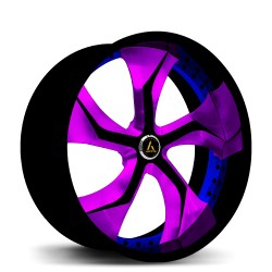 Artis Forged custom built wheel Bully 