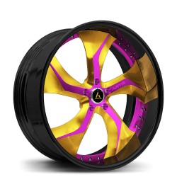 Artis Forged custom built wheel Bully 