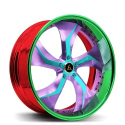 Artis Forged custom built wheel Bully 