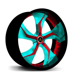 Artis Forged custom built wheel Bully 