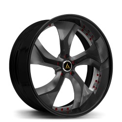 Artis Forged custom built wheel Bully 