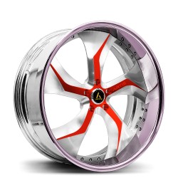 Artis Forged custom built wheel Bully 