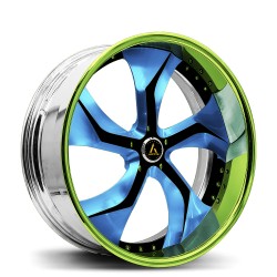 Artis Forged custom built wheel Bully 