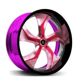 Artis Forged custom built wheel Bully 