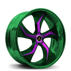 Artis Forged custom built wheel Bully 