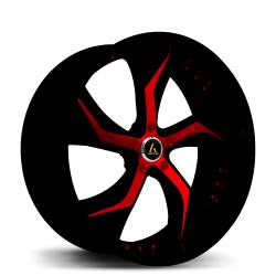 Artis Forged custom built wheel Bully 