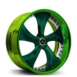 Artis Forged custom built wheel Bully 