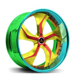 Artis Forged custom built wheel Bully 