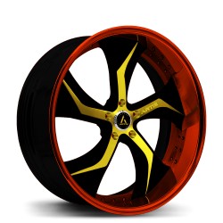 Artis Forged custom built wheel Bully 