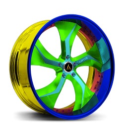 Artis Forged custom built wheel Bully 