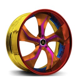 Artis Forged custom built wheel Bully 