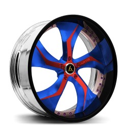 Artis Forged custom built wheel Bully 