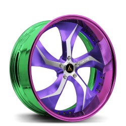 Artis Forged custom built wheel Bully 