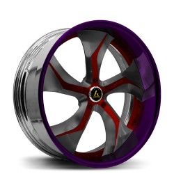 Artis Forged custom built wheel Bully 