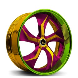 Artis Forged custom built wheel Bully 