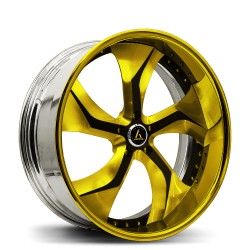 Artis Forged custom built wheel Bully 