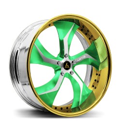 Artis Forged custom built wheel Bully 