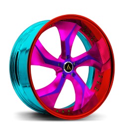 Artis Forged custom built wheel Bully 