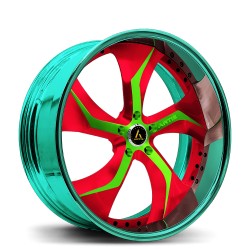 Artis Forged custom built wheel Bully 