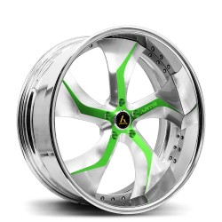 Artis Forged custom built wheel Bully 