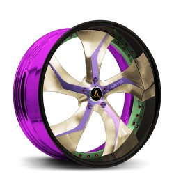 Artis Forged custom built wheel Bully 