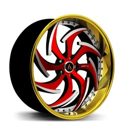 Artis Forged custom built wheel Dagger 