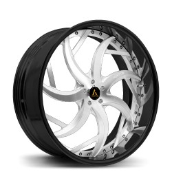 Artis Forged custom built wheel Sin City 