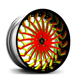 Artis Forged custom built wheel Spartacus 